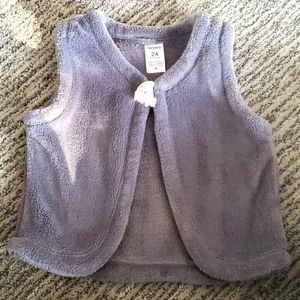 Girls Grey Vest